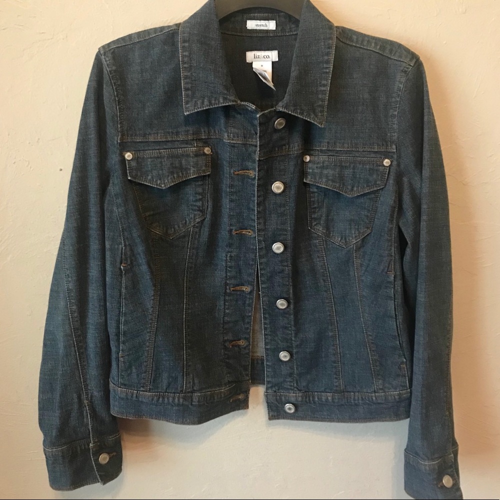 Liz & Co. Stretch Jean Jacket